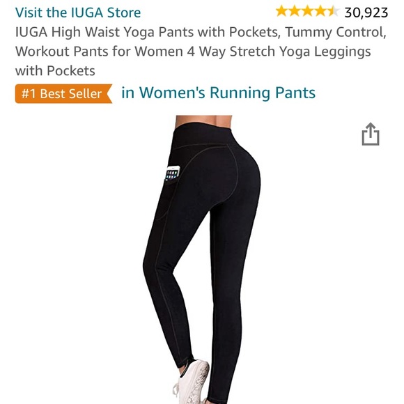 #1 Best Selling Womens Leggings on Amazon - Picture 1 of 3